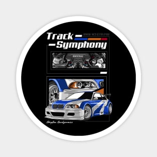 BMW GTR Track Symphony Magnet